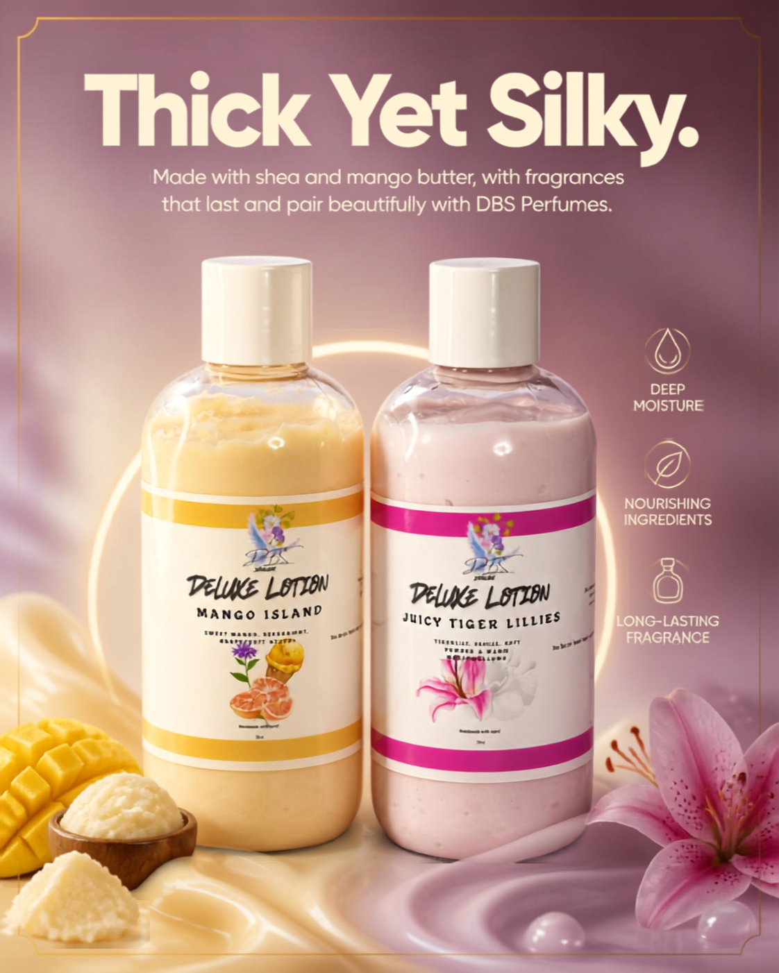 Juicy Tiger Lillies Deluxe Body Lotion