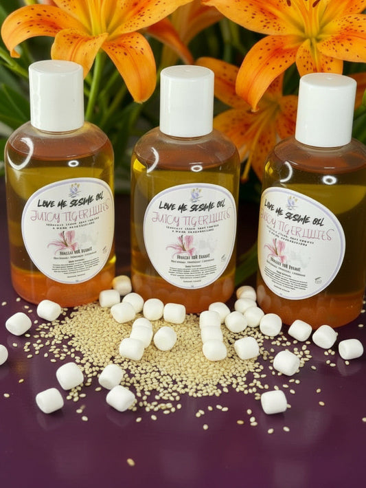 Juicy Tiger Lillies Sesame Oil