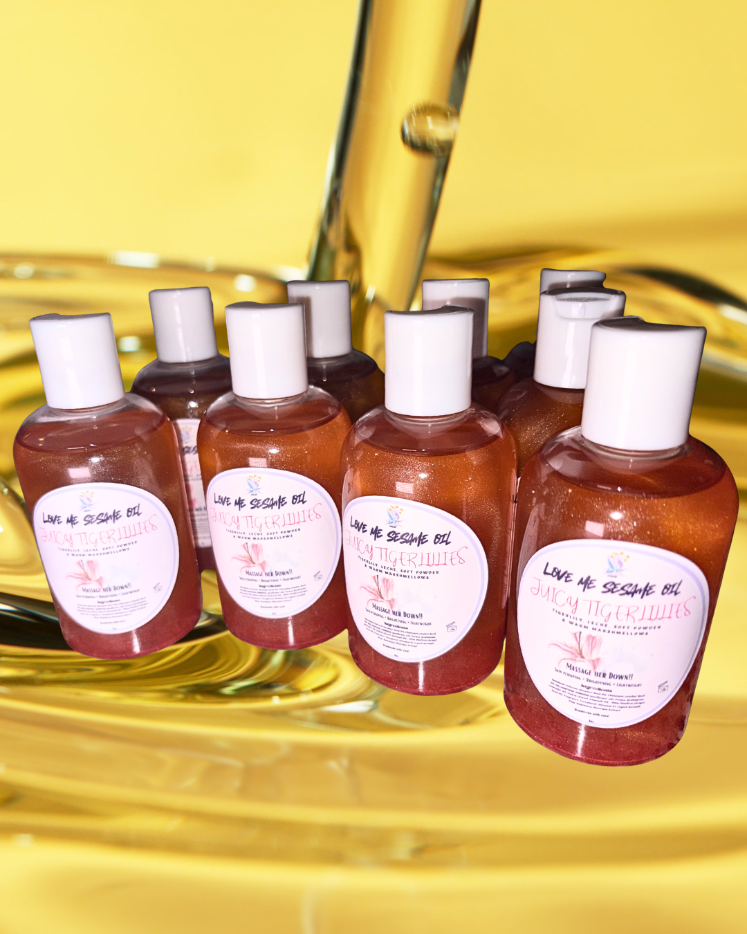 Juicy Tiger Lillies {Love Me sesame oil}