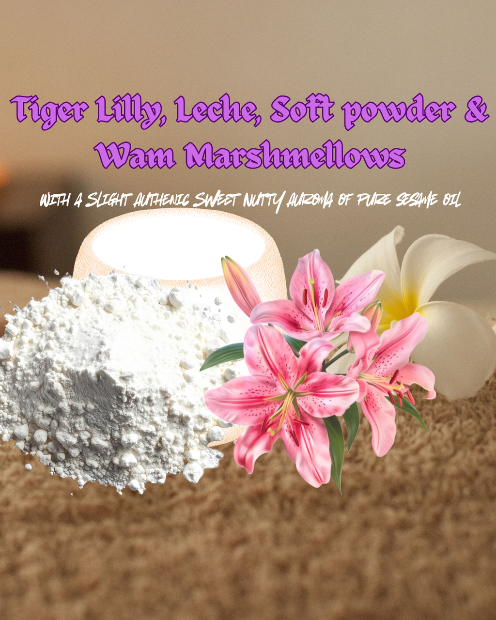 Juicy Tiger Lillies {Love Me sesame oil}